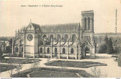CPA Pontivy L Eglise Saint Joseph