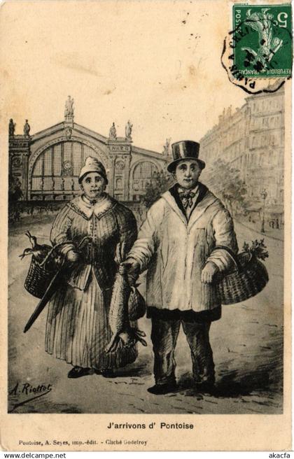 CPA PONTOISE - Je Revenions de PONTOISE (380260)