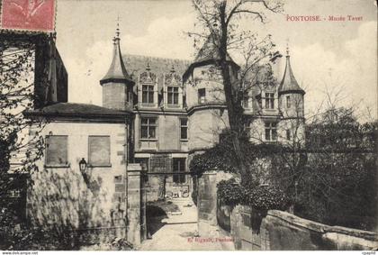 CPA Pontoise Musee Tavet