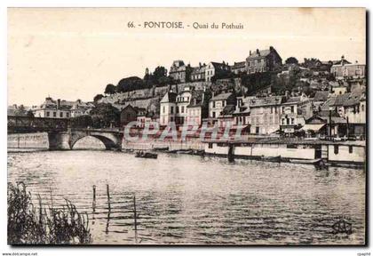 CPA Pontoise Quai Du Pothuis