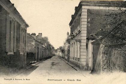 72 - PONTVALLAIN - Grande Rue
