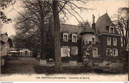 CPA Pontvallain Domaine du Bourg FRANCE (1451391)