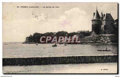 CPA Pornic La sortie du port