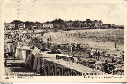 CPA Pornichet La Plage Vers Le Vieux Pornichet