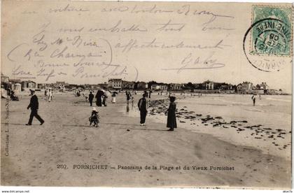 CPA PORNICHET - Panorama de la Plage et du Vieux PORNICHET (242838)