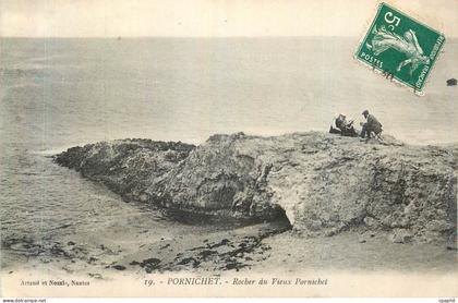 CPA Pornichet Rocher du Vieux pornichet