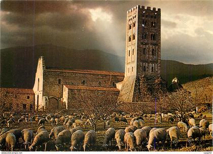 CPM Lumiere et Couleurs du Conflent Prades Abbaye de Saint Michel de Cuxa