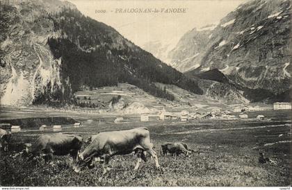 CPA Pralognan La Vanoise Vaches