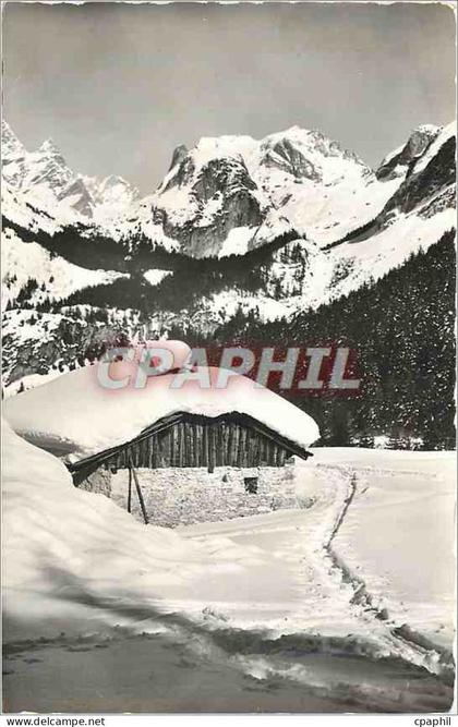 CPM L'Hiver a Pralognan la Vanoise La Grande Casse