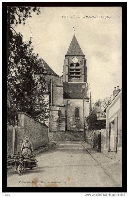 95 Presles eglise brouette D95D C95504C RH091246