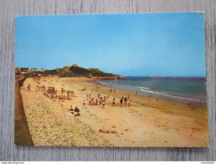 Cpa Primel Tregastel (29) la plage