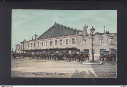 Carte Postale Marseille Gare St. Charles