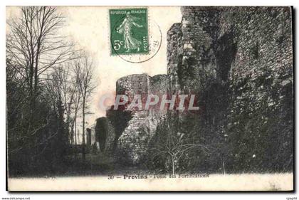 CPA Provins Fosse des fortifications
