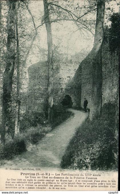 Provins - Les Fortifications - CPA