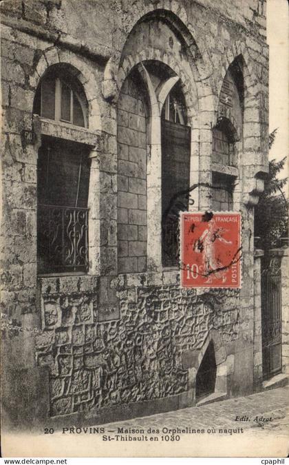 Provins - Maison des Orphelines - CPA