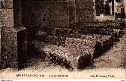 CPA Quarre-les-Tombes Les Sarcophages FRANCE (1451975)
