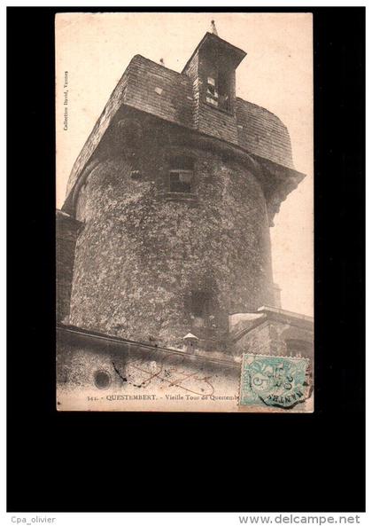 56 QUESTEMBERT Tour, Vieille Tour, ed David 344, 1905, dos 1900