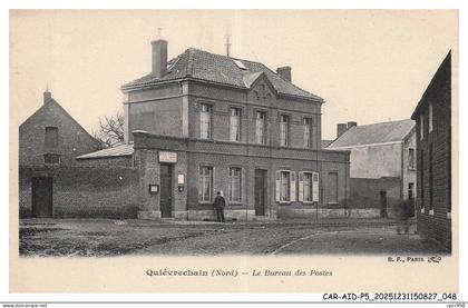CAR-AIDP5-0255-59 - QUIEVRECHAIN - Le bureau des postes