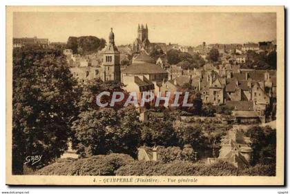 CPA Quimperle Vue Generale
