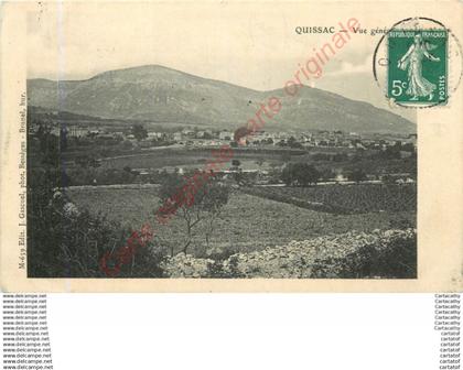 30.  QUISSAC .  Vue générale .