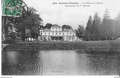 CPA RAISMES-VICOIGNE CHATEAU DE L'ABBAYE -circulée