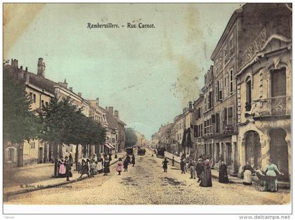Carte Postale Ancienne de RAMBERVILLERS