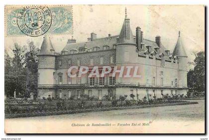 CPA Chateau de Rambouillet facades est et nord