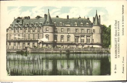 CPA Rambouillet Le Chateau Pris Des Canaux