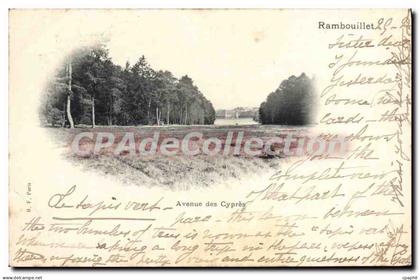 CPA Rambouillet Avenue Des Cypres