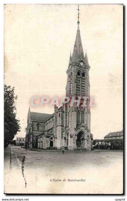 CPA Rambouillet Eglise