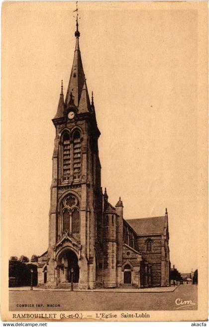 CPA Rambouillet Eglise (1449526)