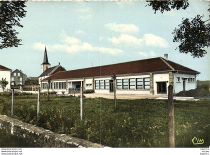 Réchicourt le château - les écoles et l'église