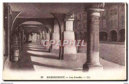 CPA Remiremont Les Arcades