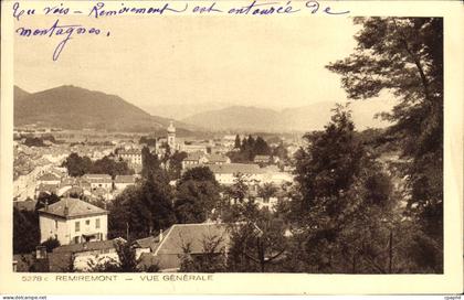 CPA Remiremont Vue Generale