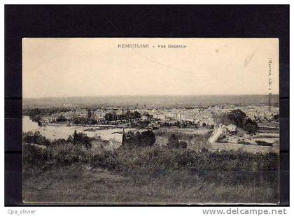 30 REMOULINS Vue Générale, ed Manivet, 1911