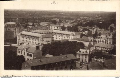 CPA Rennes vue panoramique