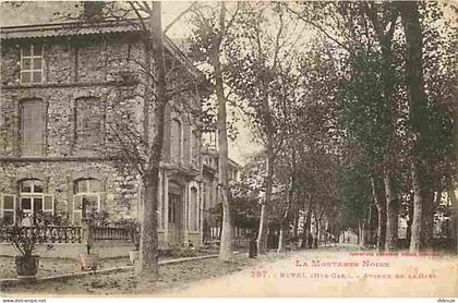 31 - Revel - Avenue de la Gare - Animée - CPA - Voir Scans Recto-Verso