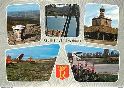 31 - Revel - Et ses environs - Multivues - Blasons - Avions - CPM - Voir Scans Recto-Verso