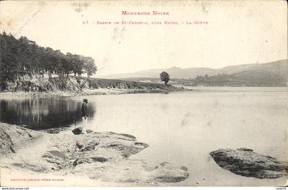 CPA Montagne Noire Bassin de St Ferreol Pres Revel La Greve