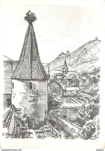 CPM Ribeauville Tour des Cigognes