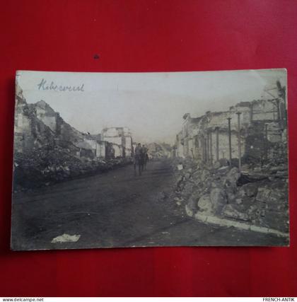 CARTE PHOTO RIBECOURT