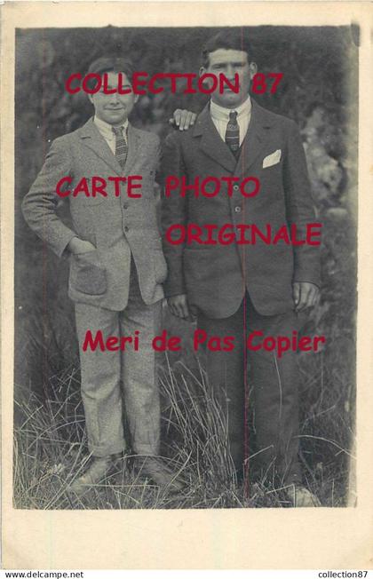 87 - RILHAC RANCON - MONTIGNAC - Frères MAURY - Carte Photo n° 4848 BOUDEAU