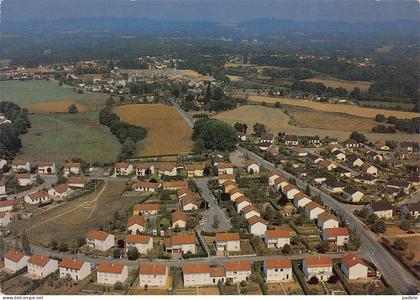 carte postale 87. Rilhac Rancon cité Bramaud  vue d'avion  très beau plan