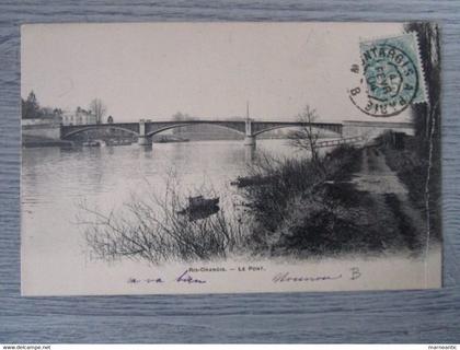 cpa ris-orangis(91)le pont