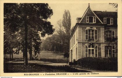 CPA Ris Orangis Fondation Dranem L'Aile Gauche Du Chateau