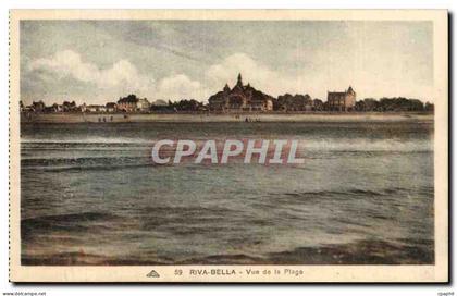CPA Riva Bella Vue de la plage