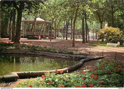 42 - Roanne - Place des Promenades - Populle - Fleurs - Flamme Postale de Roanne - CPM - Voir Scans Recto-Verso