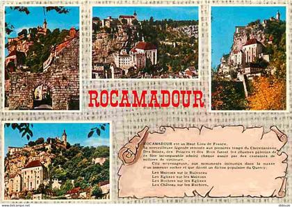 46 - Rocamadour - Multivues - CPM - Voir Scans Recto-Verso