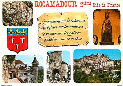 46 - Rocamadour - Multivues - CPM - Voir Scans Recto-Verso