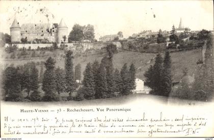 CPA Haute Vienne Rochechouart Vue Panoramique